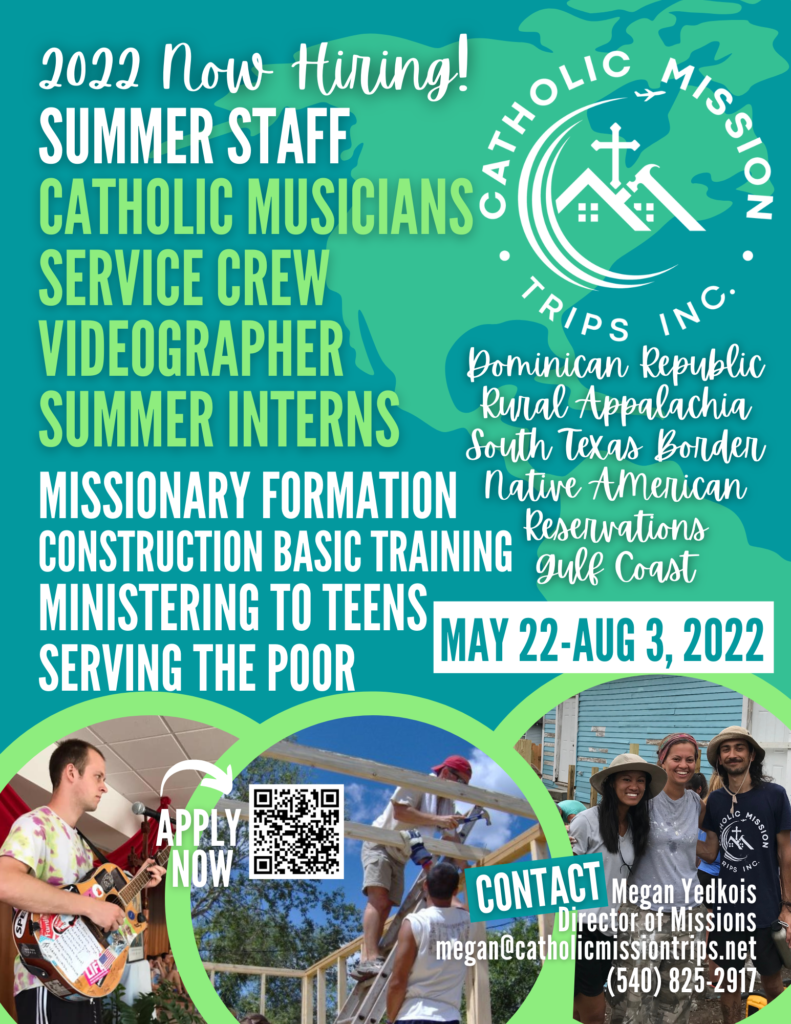 CMT Now Hiring Summer 2022 Missionaries (1)