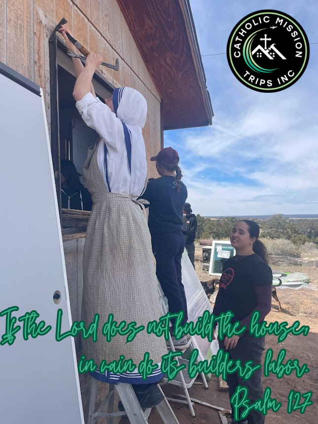 Building with the Missionaries of Charity in New Mexico